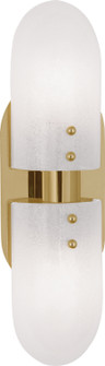 Jonathan Adler Vienna Two Light Wall Sconce in Modern Brass (165|911)