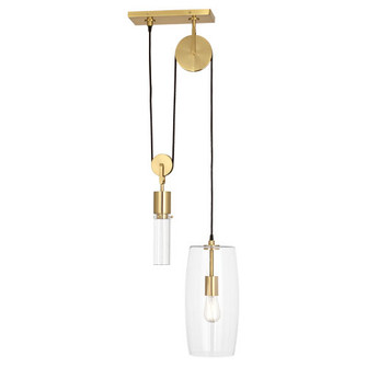 Gravity One Light Pendant in Modern Brass (165|419)