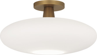 Rico Espinet Ovo One Light Flushmount in Aged Brass (165|2039)