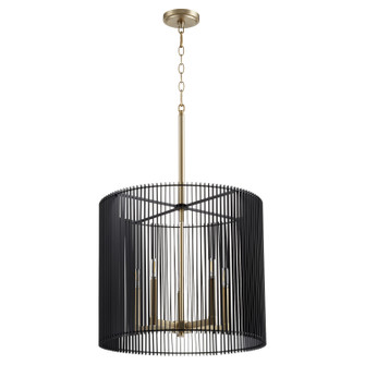 Finura Five Light Pendant in Aged Brass (19|819-5-80)