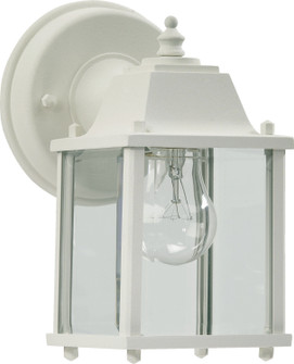 Aluminum Box Lanterns One Light Wall Mount in White (19|780-6)