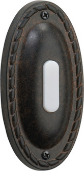 7-308 Door Buttons Door Chime Button in Toasted Sienna (19|7-308-44)