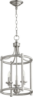 Rossington Three Light Entry Pendant in Satin Nickel (19|6822-3-65)