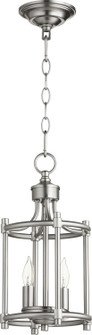 Rossington Two Light Entry Pendant in Satin Nickel (19|6822-2-65)