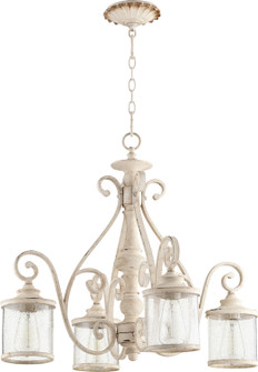 San Miguel Four Light Chandelier in Persian White (19|6473-4-70)