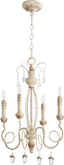 Venice Four Light Chandelier in Persian White (19|6044-4-70)