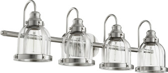 Denny Four Light Vanity in Satin Nickel (19|586-4-65)