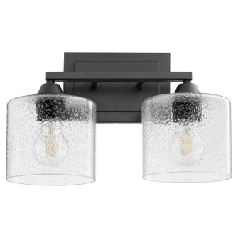 Dakota Two Light Vanity in Textured Black (19|5202-2-69)
