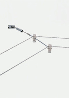 Horizontal Kable Lite Horizontal Turn in Satin Nickel (327|700PRTC6S)