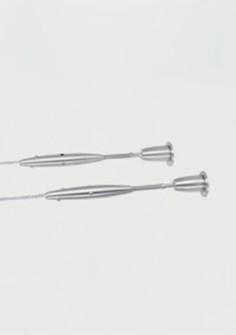 Kable Lite Soft Turnbuckles in Satin Nickel (327|700KSOFTTS)