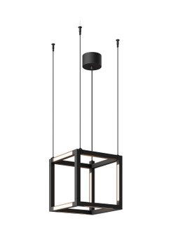 Brox Brox Cube 12 Pendant in Nightshade Black (327|700BRXCL93012BR)