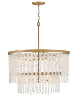 Rubina LED Chandelier in Burnished Gold (138|FR41498BNG)