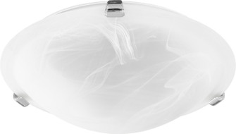 3000 Ceiling Mounts Two Light Ceiling Mount in Polished Nickel|Faux Alabaster (19|3000-12-62)