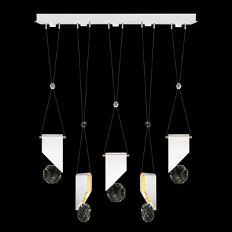 Aria LED Linear Pendant in White (48|100006-2-11111)