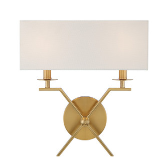 Arondale Two Light Wall Sconce in Warm Brass (51|9-3305-2-322)