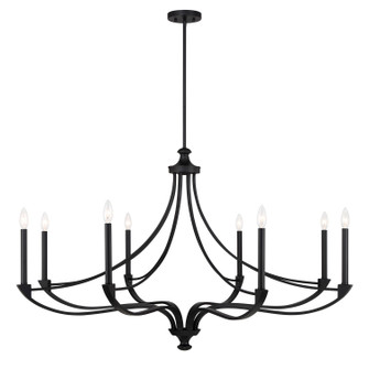 Preserve Eight Light Chandelier in Matte Black (51|1-6415-8-89)