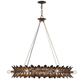 Heiress Eight Light Chandelier in Patinated Bronze (51|1-4681-8-102)