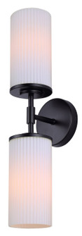 Kinslea Two Light Vanity in Matte Black (387|IVL1165A02BK-FR)