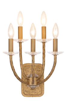 Atella Five Light Wall Sconce in Ashen Gold (7|5285-788)