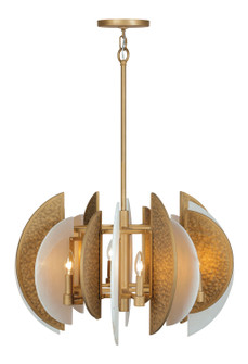 Saint Martin Eight Light Chandelier in Ashen Gold (7|3464-788)