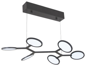 Bandalore LED Pendant in Coal Black (42|P1951-66A-L)