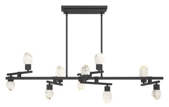 Kosmyc LED Island Pendant in Sand Coal Black (42|P1538-066-L)