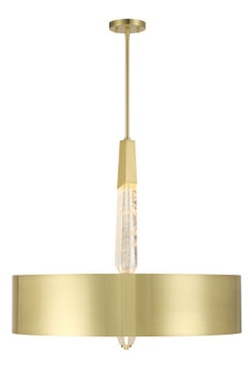 Drifting Droplets LED Pendant in Brushed Brass (42|P1285-859-L)