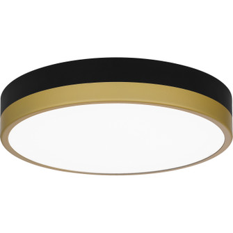 Weldin LED Flush Mount in Matte Black Gold (10|WLN1611MBKG)