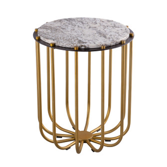 Demille Accent Table in Satin Brass (45|H0805-11454)