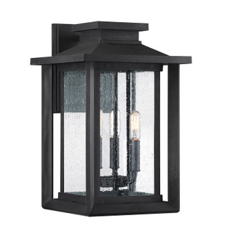 Wakefield Three Light Outdoor Wall Lantern in Earth Black (10|WKF8411EK)