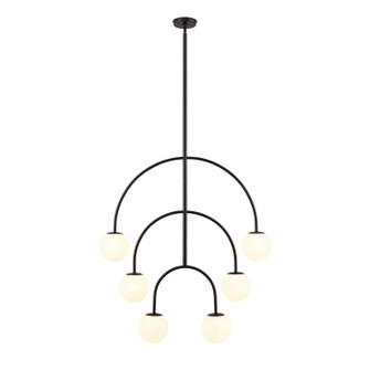 Doby Six Light Pendant in Matte Black (45|H0018-10373)