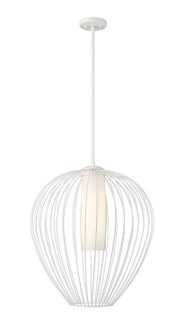 Savanti One Light Pendant in Textured White (224|7507-22TW)