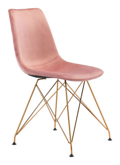 Parker Dining Chair in Pink, Gold (339|101712)