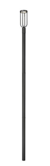 Leland LED Outdoor Post Moun Fixture in Sand Black (224|5005PHM-5009P120-BK)