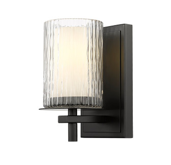Grayson One Light Wall Sconce in Matte Black (224|1949-1S-MB)