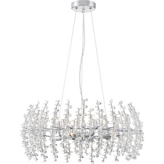 Valla Eight Light Pendant in Polished Chrome (10|VLA2823C)