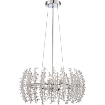 Valla Six Light Pendant in Polished Chrome (10|VLA2820C)