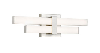 Zane LED Vanity in Brushed Nickel (224|1008-18W-BN-LED)