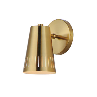 Helsinki One Light Wall Sconce in Natural Aged Brass (16|11431NAB)