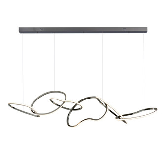 Unity LED Linear Pendant in Black Chrome (86|E24618-BC)