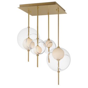 Martini LED Pendant in Natural Aged Brass (86|E11096-10NAB)