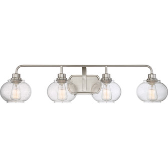 Trilogy Four Light Bath Fixture in Brushed Nickel (10|TRG8604BN)