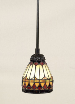 West End One Light Mini Pendant in Vintage Bronze (10|TF1541VB)