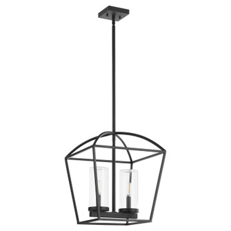 Odeon Two Light Pendant in Matte Black (19|71-2-59)