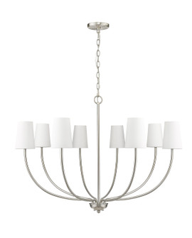 Kandor Eight Light Chandelier in Brushed Nickel (59|29908-BN)
