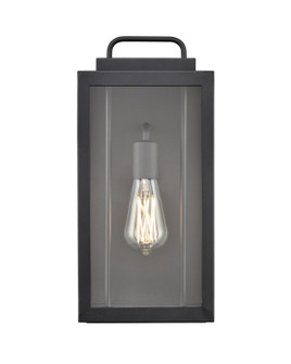 Gallatin One Light Outdoor Wall Sconce in Textured Black (59|260001-TBK)