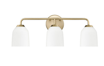 Norah Three Light Vanity in Vintage Brass (59|22303-VB)