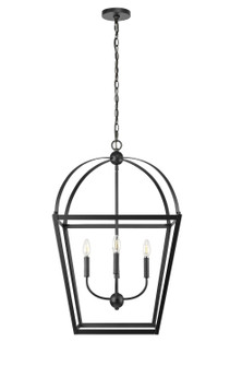 Kelsey Four Light Pendant in Matte Black (59|13904-MB)