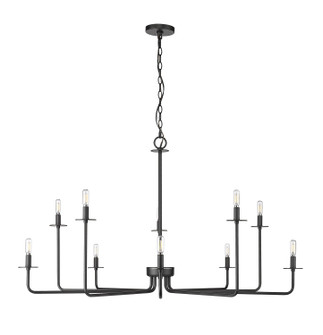 Marceline Ten Light Chandelier in Matte Black (59|12510-MB)