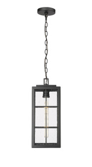 Jaxson One Light Outdoor Hanging Lantern in Powder Coated Black (59|10831-PBK)